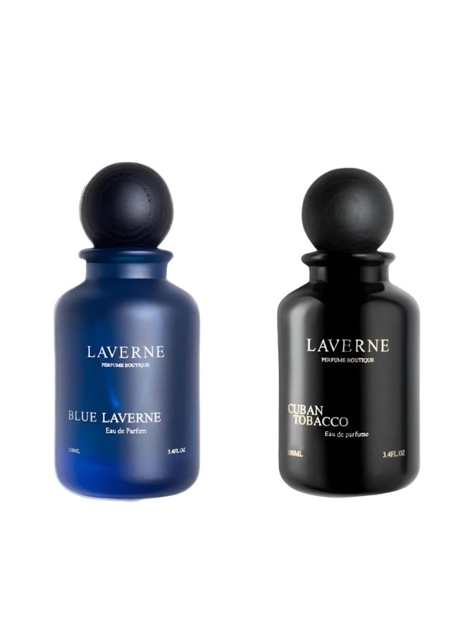 Laverne Blue perfume 100ml+Laverne CUBA TOBACCO 100ml